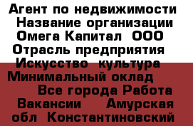 Агент по недвижимости › Название организации ­ Омега-Капитал, ООО › Отрасль предприятия ­ Искусство, культура › Минимальный оклад ­ 45 000 - Все города Работа » Вакансии   . Амурская обл.,Константиновский р-н